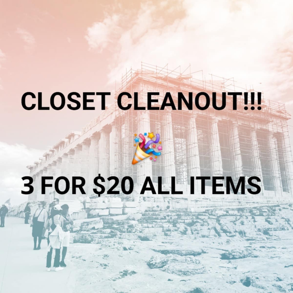 🎉Closet Cleanout Sale🎉 On Select Items